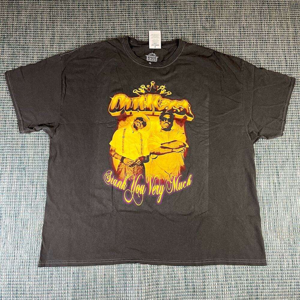 OutKast Vintage wash Black Men’s Sz 2XL New